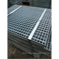 Jimu Shaped Steel Grating Panels Hot DIP Galvanized Forgebar Grating Plain or Serrated